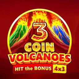 3 Coin Volcanoes by Booongo, showcased at istana-casino-id.com – game logo