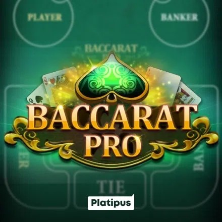 Baccarat PRO logo – Table Games by Platipus at Istana Casino