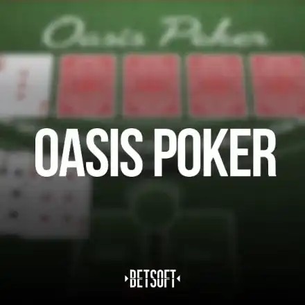 Official Table Games logo: Oasis Poker by Betsoft Gaming at Istana Casino
