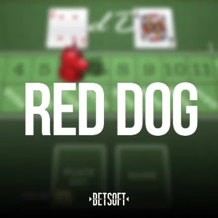 Red Dog slot visual from Betsoft Gaming available on istana-casino-id.com